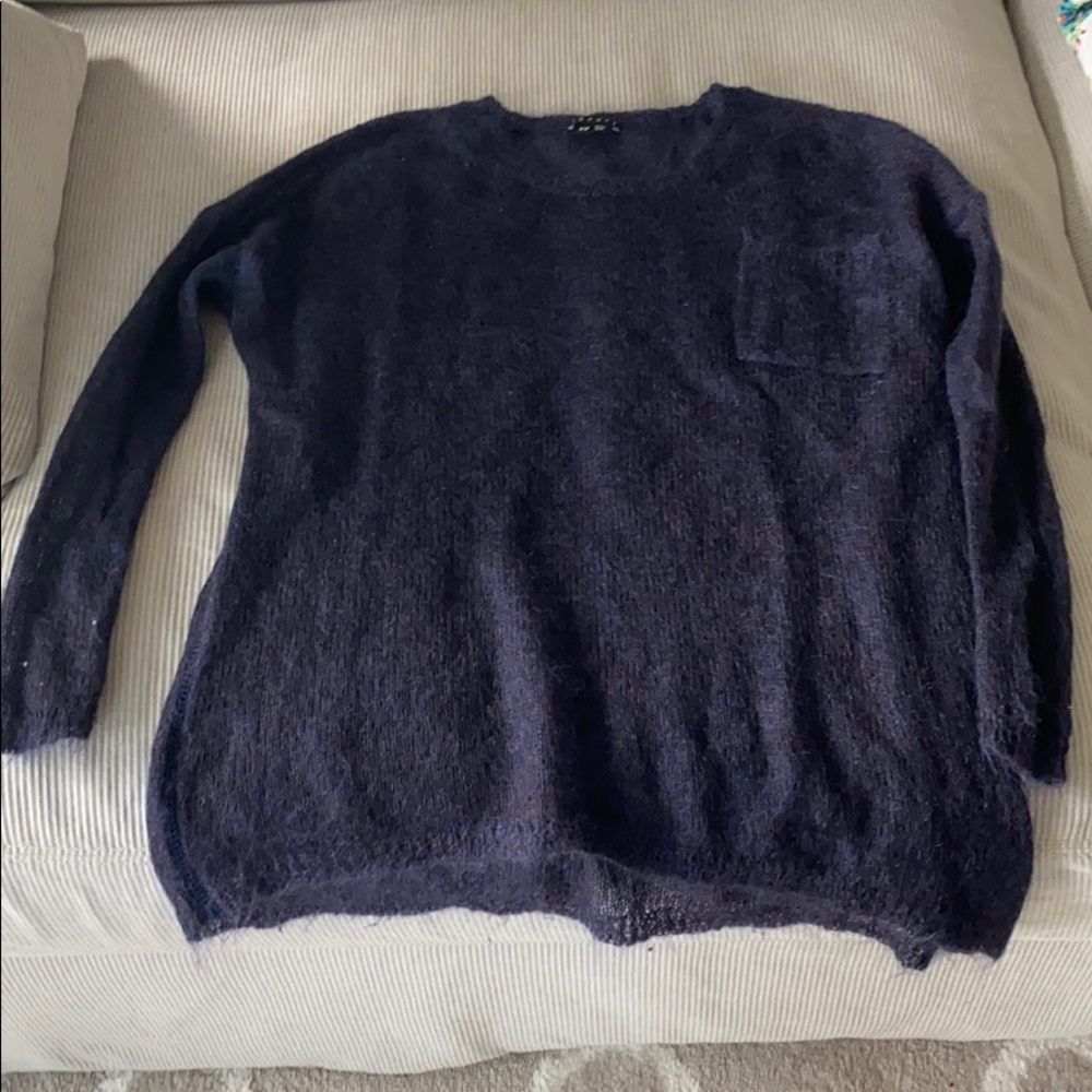 Theory Lightweight Wool Sweater EUC